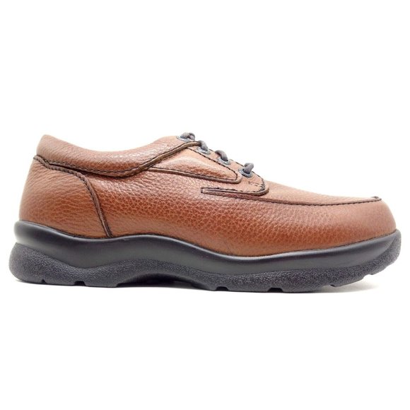Aetrex | Shoes | Aetrex Brown Leather Casual Lace Up Oxford  display picture 3